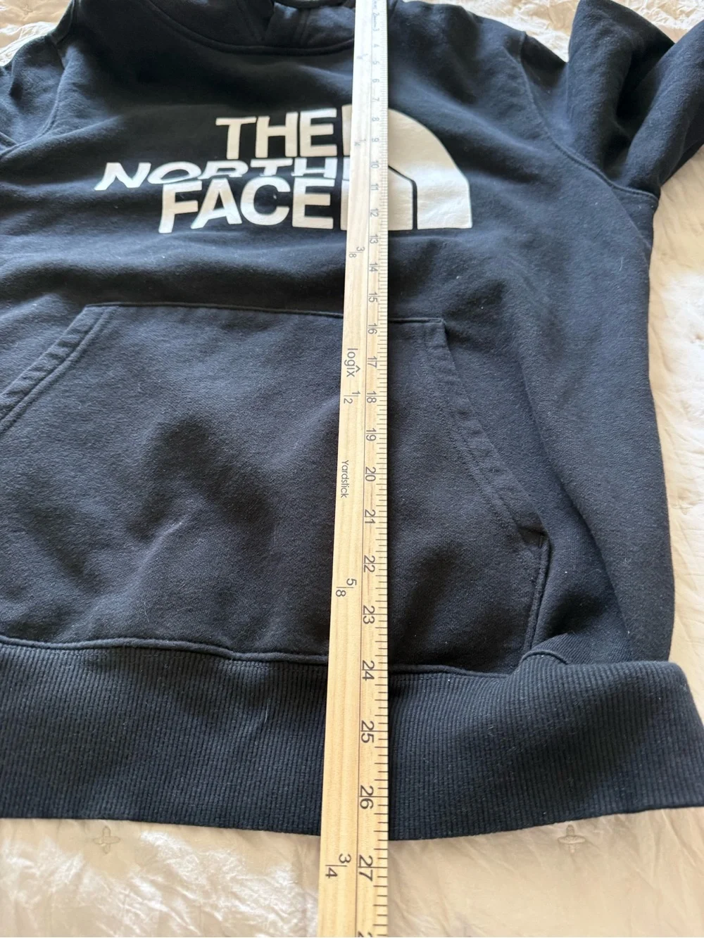 The North Face Men’s m Black Half Dome Logo Pullover Hoodie